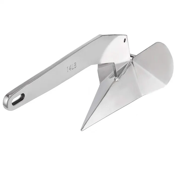 Roestvrijstalen anker voor boot