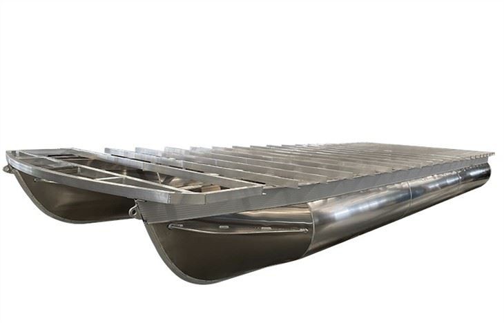 Aluminium pontonbuis voor pontonboot