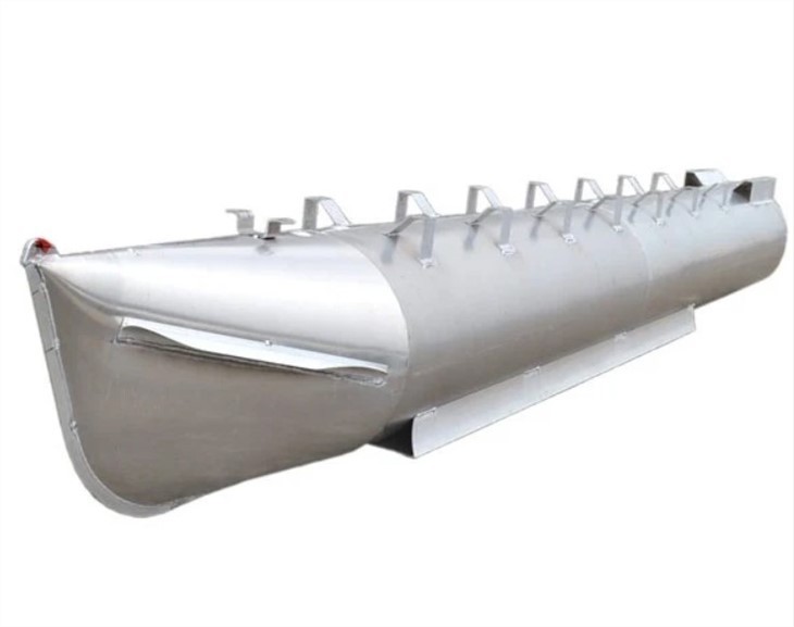 2023 Luxe aluminium pontonstammen voor pontonboten